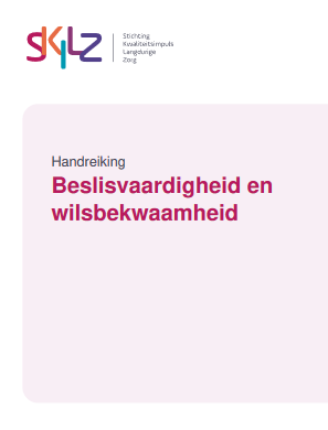 Handreiking Beslisvaardigheid en wilsbekwaamheid